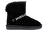 CafèNoir Donna Tronchetto in pelle scamosciata con catena C1DR6010 Nero
